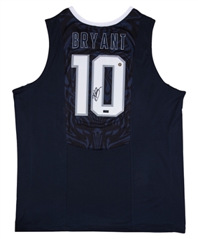 2008 Kobe Bryant Signed Authentic Team USA #10 Road Jersey (Panini)